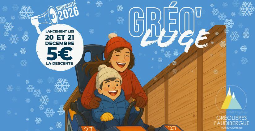 Gréo’Luge : la luge 4 saisons ouvre à Gréolières-les-Neiges !