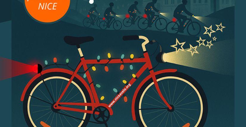 Parade cyclistes "Brillez" à Nice