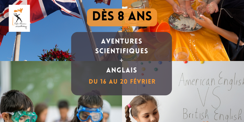 Stage "School'Up L&F - Aventures scientifiques & Anglais" à la Life Bloom Academie à Cagnes-sur-Mer