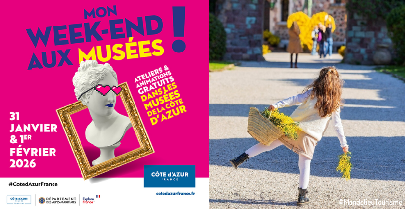 Mon week-end aux Musées - au Château de Mandelieu la Napoule