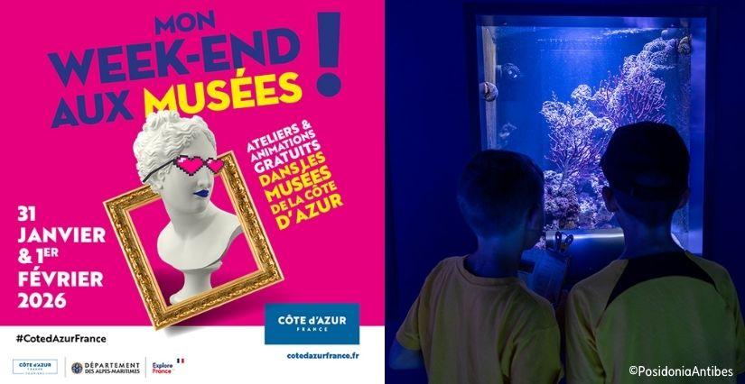 Mon week-end aux Musées - dans les musées d'Antibes