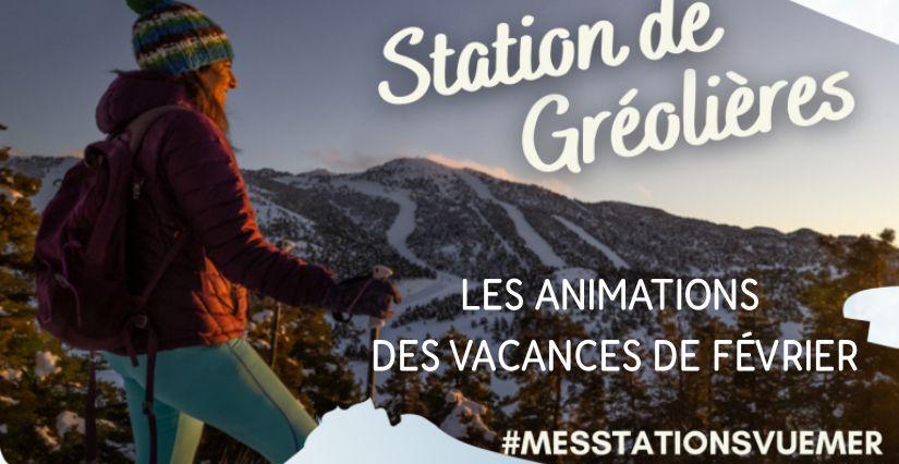 Les animations des vacances à Gréolières-les-Neiges