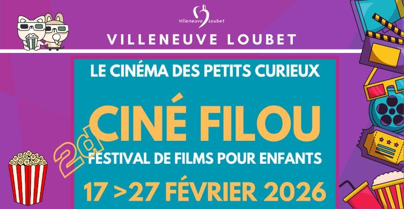 Festival Ciné Filou à Villeneuve-Loubet