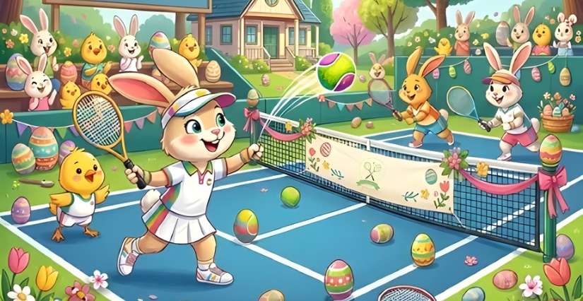 Fête de Pâques au tennis à Six-Fours-les-Plages Fête de Pâques au tennis à Six-Fours-les-Plages