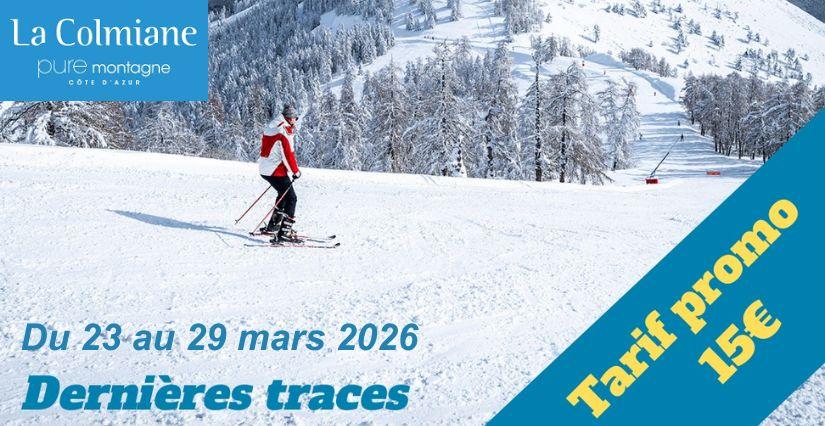Skiez pas cher en famille à La Colmiane pour les dernières traces