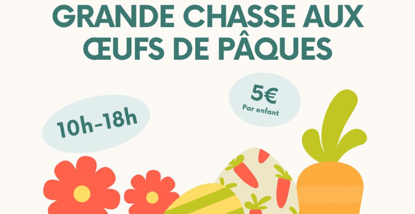 Grande chasse aux oeufs de Pâques au Domaine de La Castille à Sollies-Ville Grande chasse aux oeufs de Pâques au Domaine de La Castille à Sollies-Ville