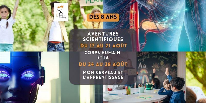 Stage "Aventures Scientifiques" + anglais - avec la Life Bloom Academy