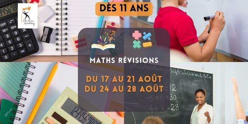 Stage "School'Up Maths" à la Life Bloom Academie à Cagnes-sur-Mer