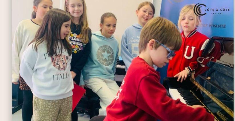 Des ateliers pour les enfants à Nice - avec l’association Côte à Côte Culture