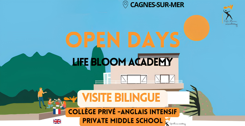Portes Ouvertes à la Life Bloom Academy à Cagnes-sur-Mer