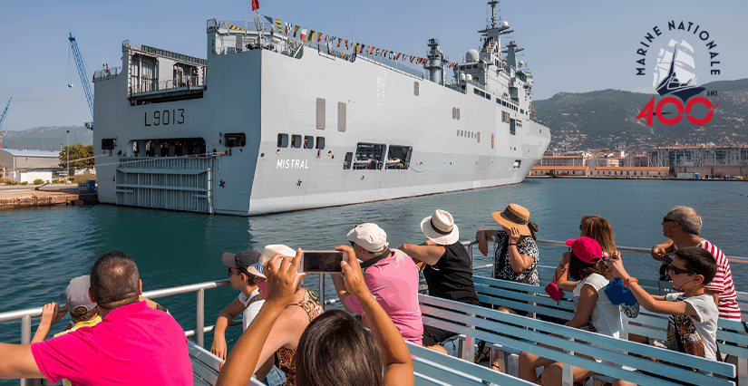Visite anniversaire « 400 ans de la Marine nationale » : embarquez pour une visite unique de la rade et de la base navale de Toulon