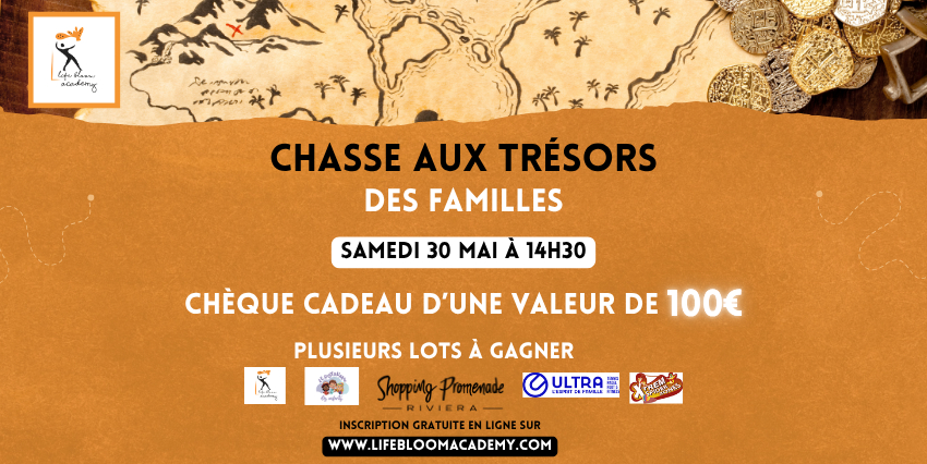 Chasse aux trésors des familles avec Life Bloom Academy