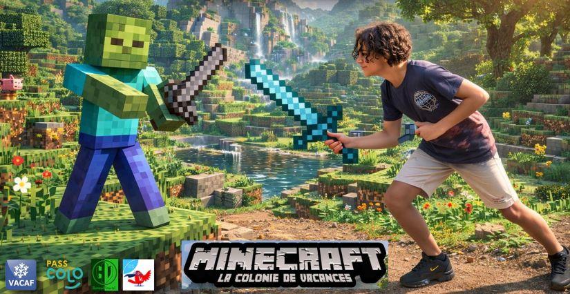 La colonie MINECRAFT d'Histoires Vivantes