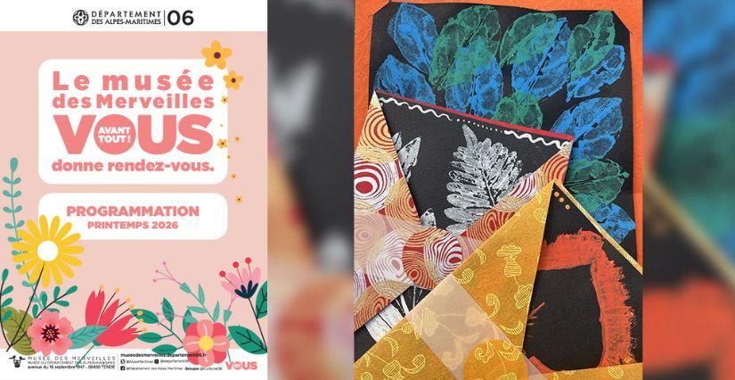 Musée des Merveilles : atelier "Impressions de printemps"