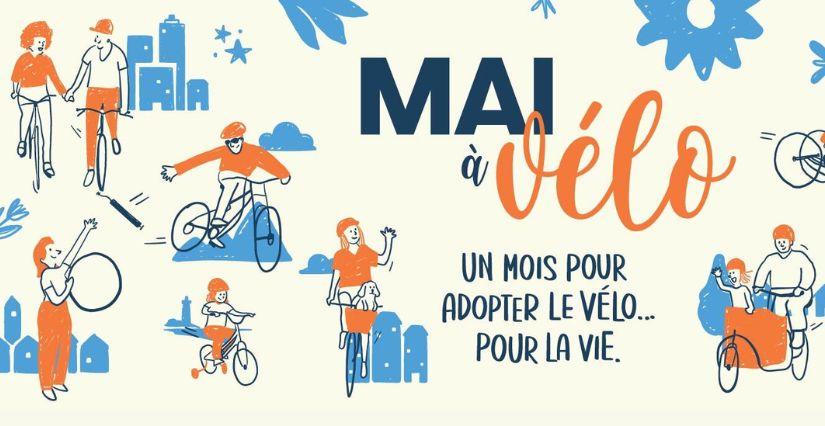 mai à vélo