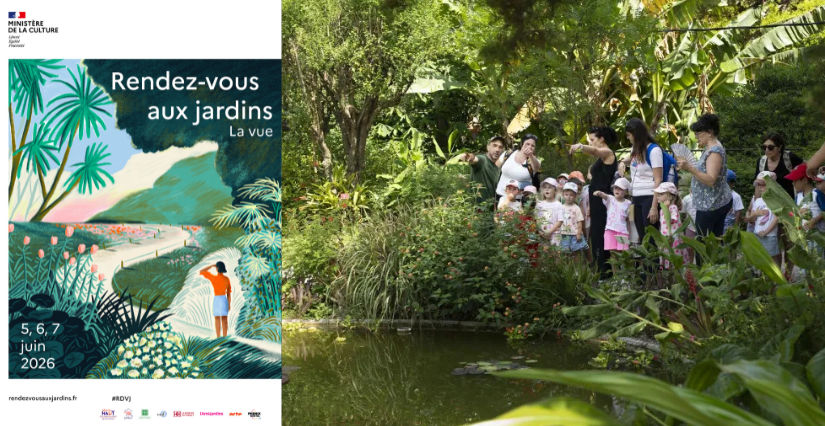 Rendez-vous aux jardins 2026 : visite gratuite du Jardin botanique Val Rahmeh-Menton