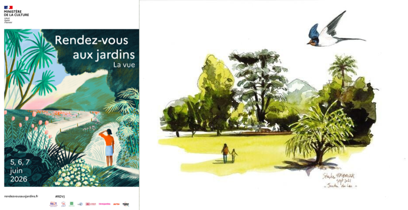 Rendez-vous aux jardins 2026 : Initiation au dessin naturaliste pour les ados au Muséum départemental du Var - Jardin départemental du Las
