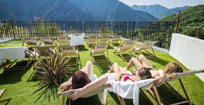 Faites une pause dans la station thermale de Berthemont-les-Bains