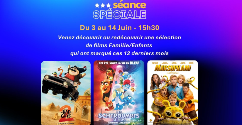 Reprise de films en famille au Cinéum de Cannes Reprise de films en famille au Cinéum de Cannes