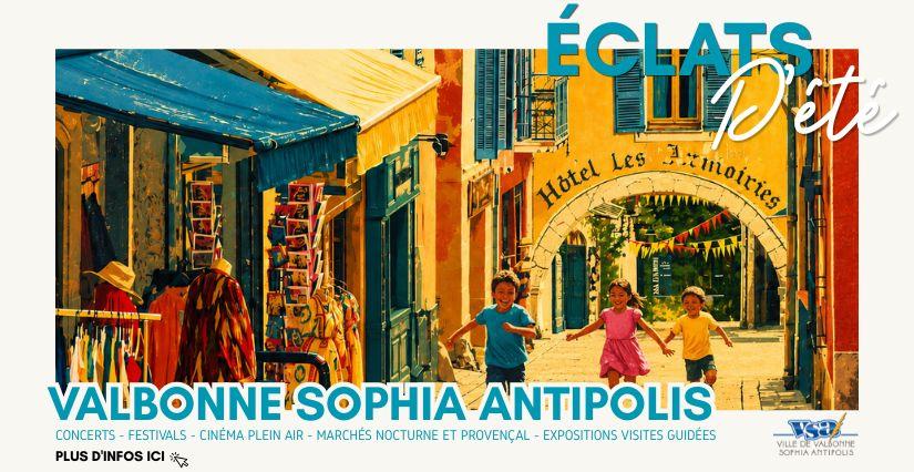 L'été à Valbonne Sophia-Antipolis