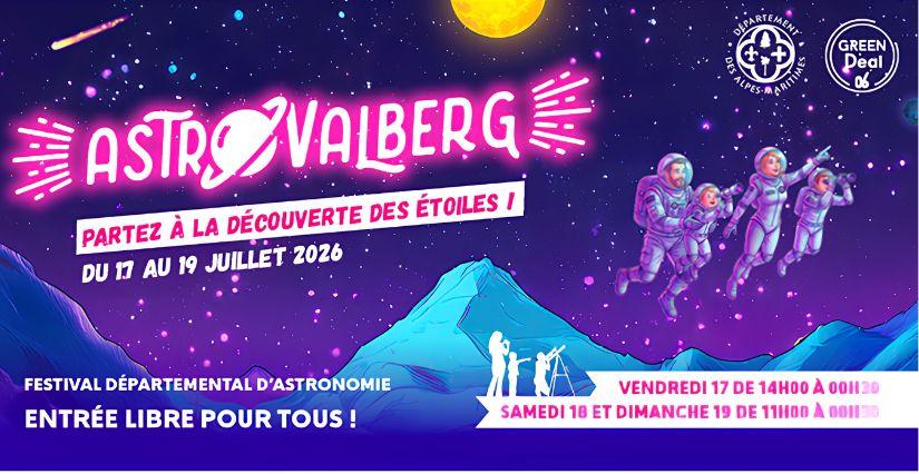 AstroValberg 2026 : un festival gratuit pour explorer les étoiles en famille à Valberg