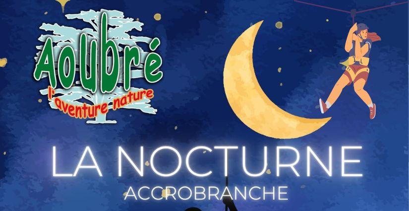 Accrobranche nocturne à l'AOUBRÉ à Flassans-sur-Issole