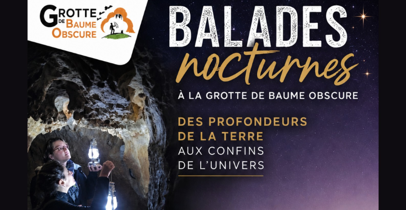 Balades nocturnes à la Grotte de Baume Obscure : une soirée magique en famille à Saint-Vallier-de-Thiey Balades nocturnes à la Grotte de Baume Obscure : une soirée magique en famille à Saint-Vallier-de-Thiey