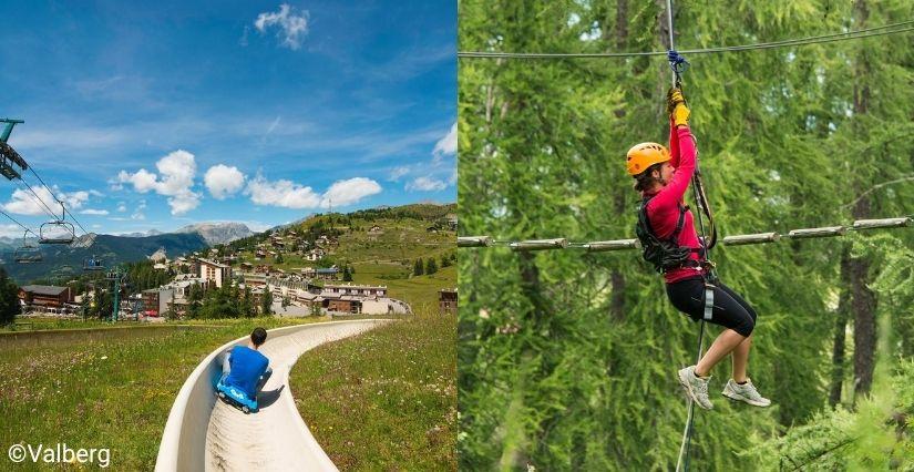 Luge d’été et accrobranche à Valberg : les activités incontournables en famille l’été