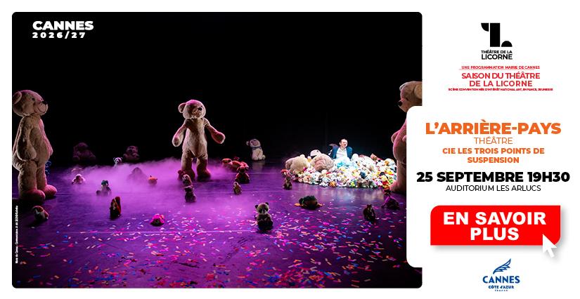" L’arrière-pays ", un spectacle drôle et poétique à découvrir en famille à Cannes