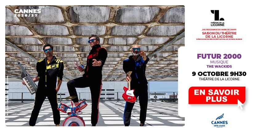 Futur 2000 – The Wackids : un concert rock déjanté à Cannes