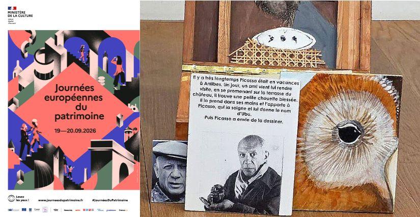 Journées du Patrimoine 2026 au Musée Picasso d'Antibes 