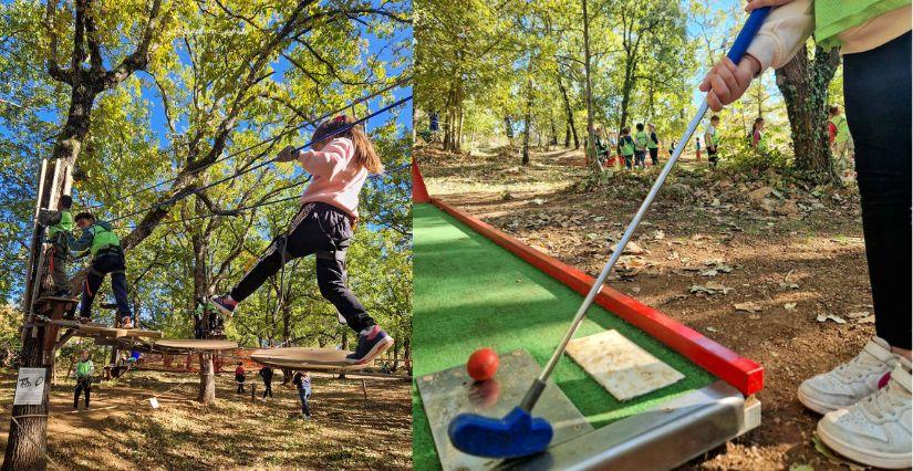 PACA Adventure : accrobranche, Gelly Ball et mini-golf en famille