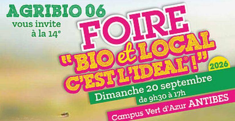 " Foire Bio et local, c’est l’idéal" à Antibes : une sortie nature et gourmande en famille