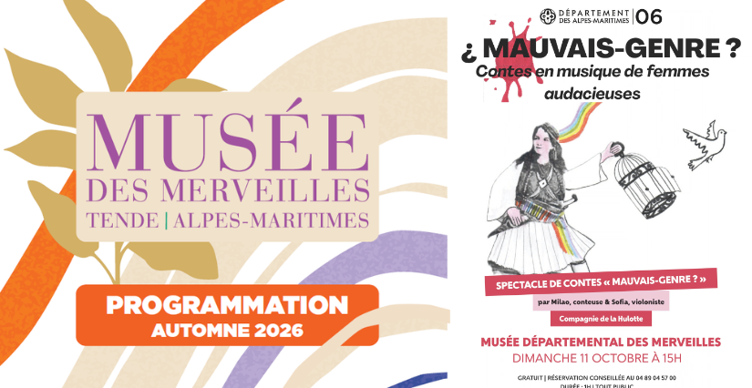 Musée des Merveilles : spectacle "Mauvais-genre ?"