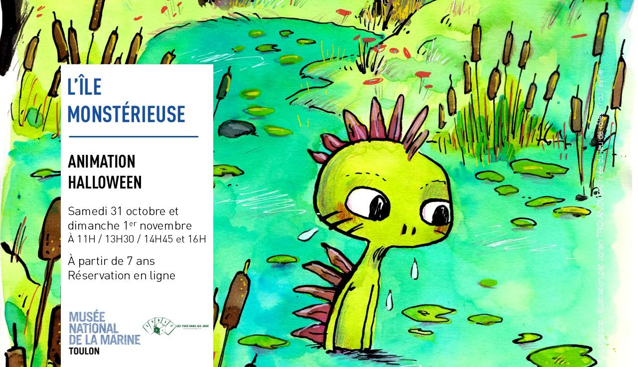 "L'île Monstérieuse", jeu de piste en famille au Musée national de la Marine à Toulon