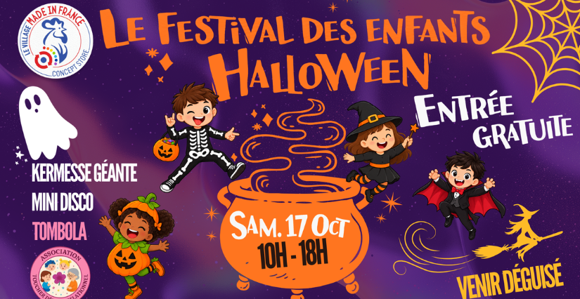 Le Festival des Enfants Halloween à Puget sur Argens.
