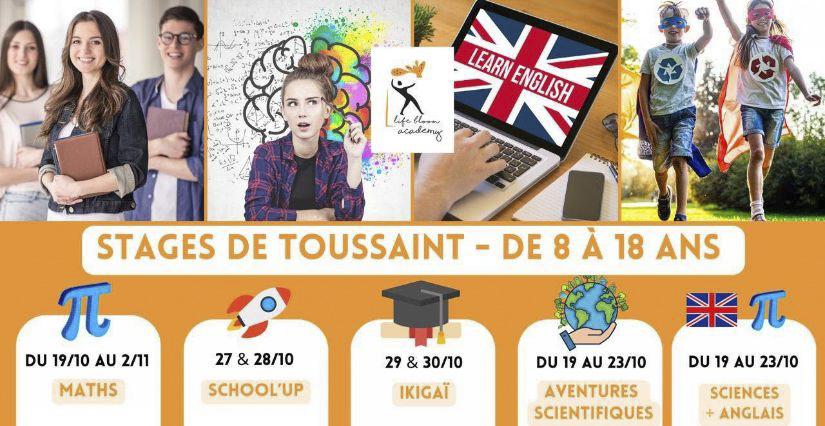 Vacances : des stages et des ateliers pour enfants et ados avec Life Bloom Academy