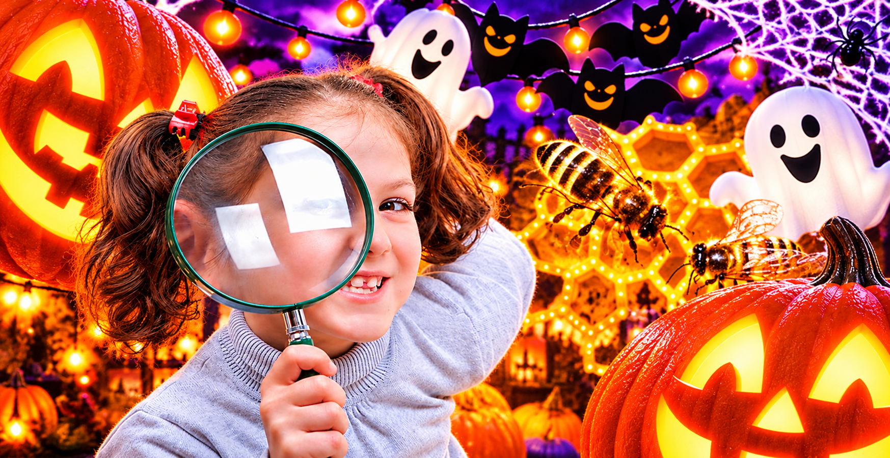 Atelier Halloween pour enfants à la Miellerie de l’Oratoire au Castellet