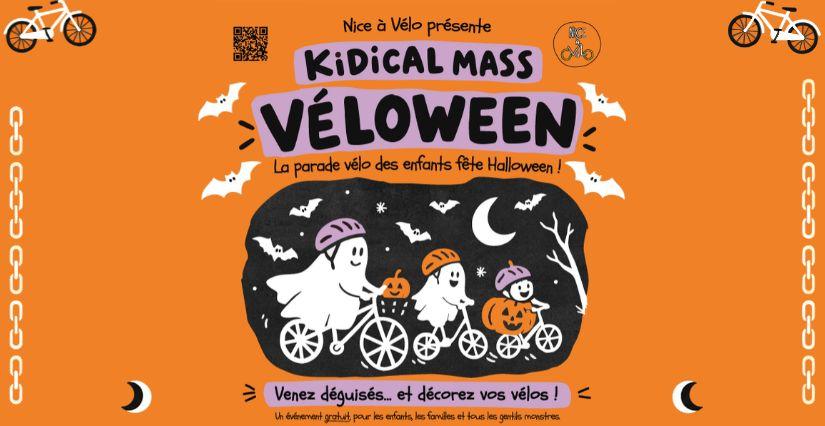 Kidical Mass Nice – Véloween : une parade à vélo pour Halloween !