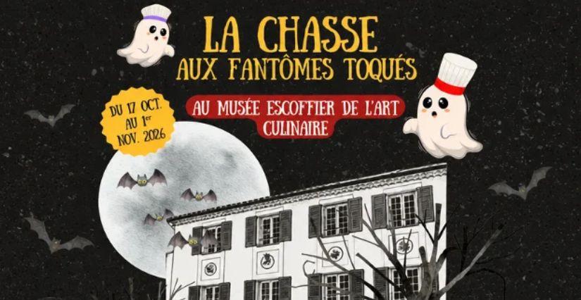 Halloween au Musée Escoffier : une chasse aux fantômes toqués à Villeneuve-Loubet