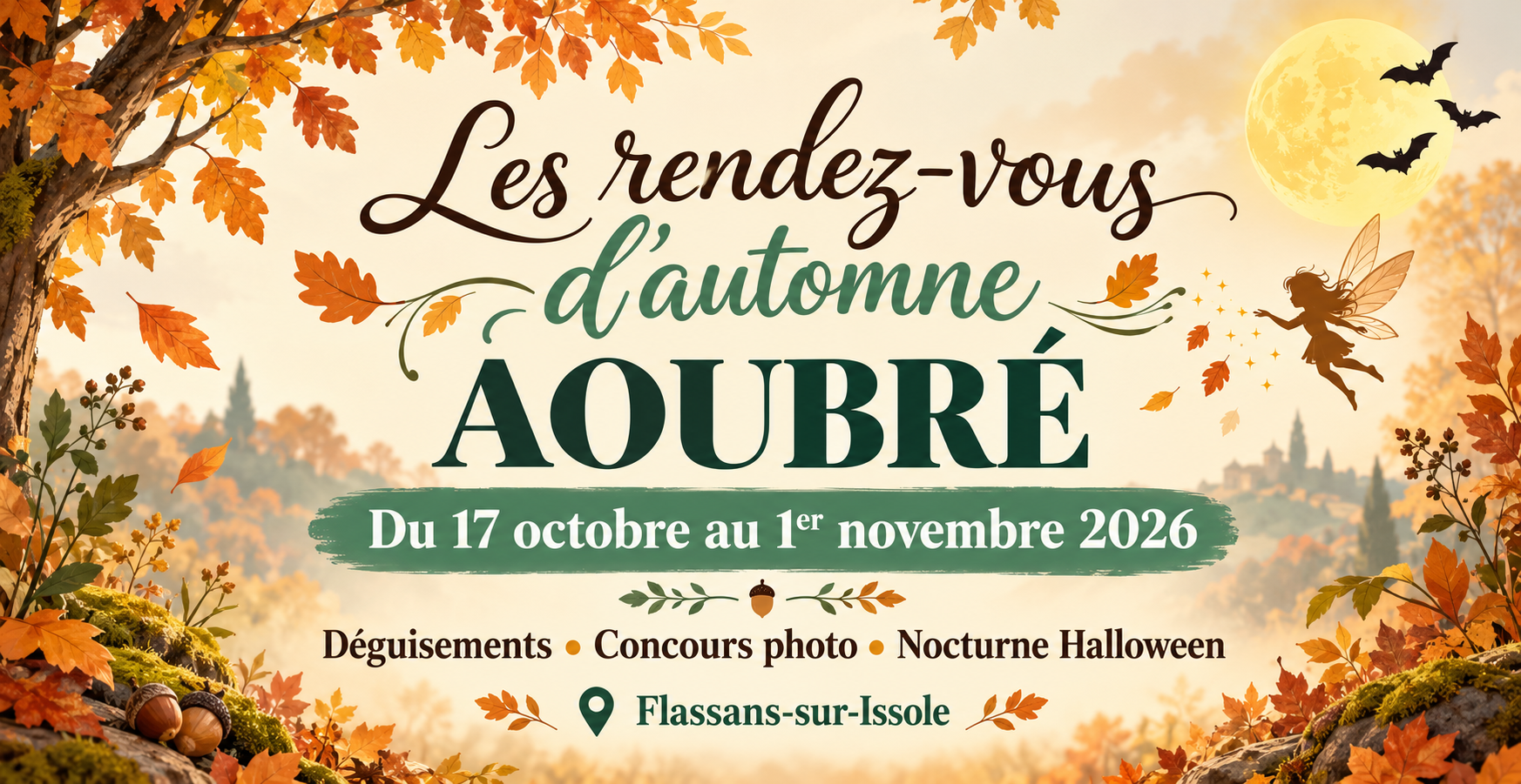 Vacances d'automne en famille au parc Aoubré à Flassans-sur-Issole
