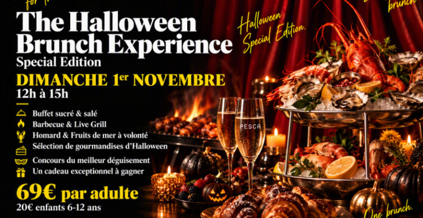 Brunch d'Halloween au DoubleTree by Hilton Nice Centre Iconic