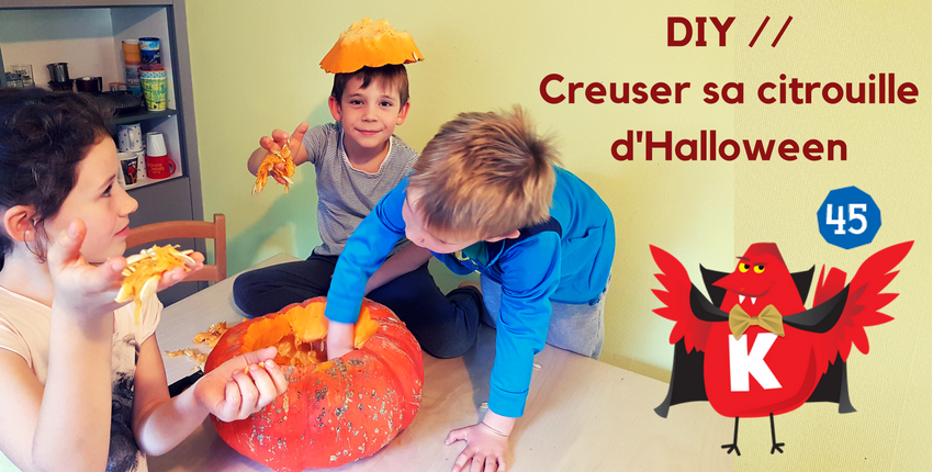 Comment creuser sa citrouille d'Halloween ?