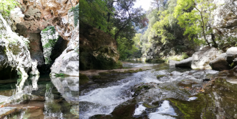 De la grotte de Baume Obscure à l'arche de Ponadieu