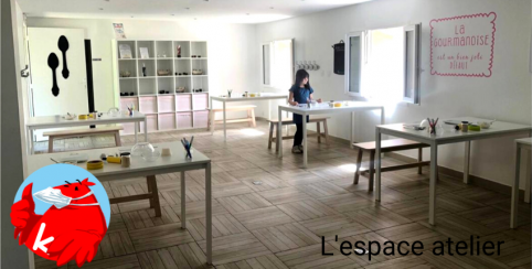 Atelier pâtisserie "Jardinières de violette" au Mas de l'Olivine à Peymeinade