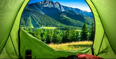 Bivouac en famille à la montagne