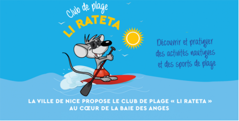 Club de plage "Li Rateta" à Nice Club de plage "Li Rateta" à Nice