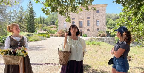 Visite du Château de Vaugrenier à Villeneuve-Loubet