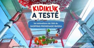 KIDIKLIK en mission : les enfants explorent le Shopping Promenade de Cagnes-sur-Mer