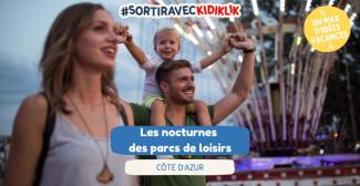 Les nocturnes des parcs et lieux de loisirs de la Côte d'Azur